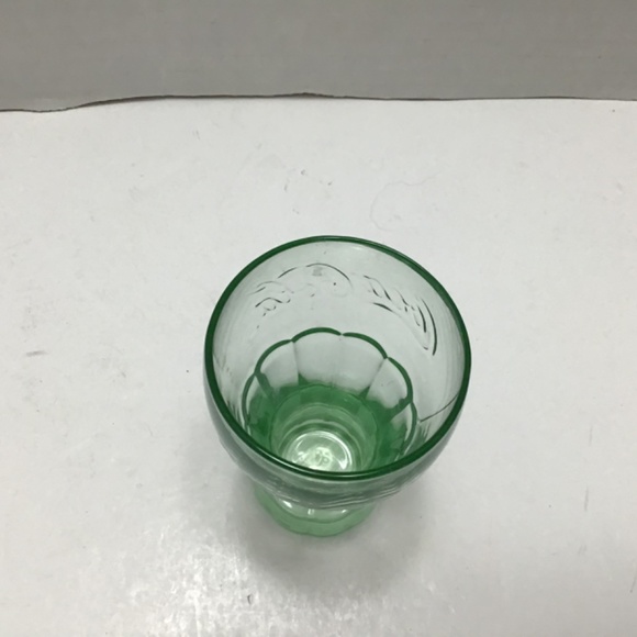 Libbey Miniature Green Coca-Cola Glass 1980s - Picture 3 of 6